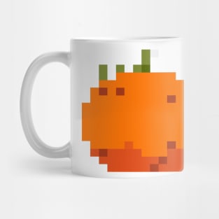 Pumpkin Pixel Art Mug